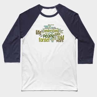 Word Game Baseball T-Shirt